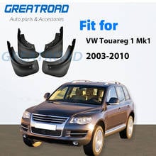 For VW Touareg 1 Mk1 2003 - 2010 Mudflaps Splash Guards Front Rear Mud Flap Flaps Mudguards Fender 2004 2005 2006 2007 2008 2009 2024 - buy cheap