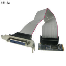 QINDIAN Add On Card MCS9901 mini PCI-e to IEEE 1284 Parallel Card MINI PCI Express to DB25 Printer LPT Port Adapter for mini ITX 2024 - buy cheap