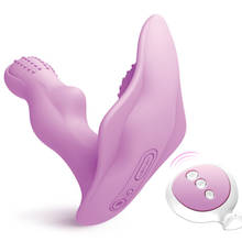 Wearable dildo G Spot Clitoris Stimulator Wireless Remote Control Butterfly Vibrator Panties Strap on Dildo Vibrator 2024 - buy cheap