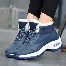 New design winter women boots 2022 snow boots female platform warm plus velvet women shoes  winter boots waterproof shoes woman 2024 - buy cheap