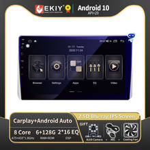 EKIY-REPRODUCTOR multimedia con pantalla IPS y navegación GPS para Nissan, autorradio con Android 10, 6G, 128G, DSP, Carplay, para Nissan Almera N16 2000-2006 2024 - compra barato