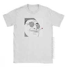 Camiseta informal de Frank para hombre, camisa básica de algodón, Joji Pink Guy Meme, japonés, Youtube, ropa de talla grande 2024 - compra barato