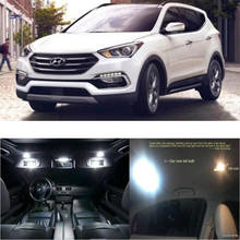 Led interior lights For Hyundai Santa Fe Sport 2018  13pc Led Lights For Cars lighting kit automotive bulbs Canbus 2024 - buy cheap