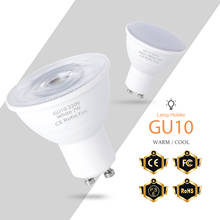 Bombilla LED halógena GU10, lámpara de ahorro de energía MR16, foco E27, 5W, 7W, E14, iluminación del hogar, 220V 2024 - compra barato