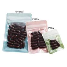 Mini Candy Color Zip Lock Plastic Bag Small Metal Parts Items Protective Bag Self Sealing Clear Ziplock PE Bags Jewelry Pouch 2024 - buy cheap