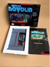 16Bit Games ** Captain Novolin ( USA Version!! Box+Manual+Cartridge!! ) 2024 - buy cheap