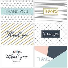 30PCS Thank You Cards Set Greeting Cards Notes With Kraft Envelopes And Stickers All-Occasion Thank You Notecard Set 2024 - buy cheap