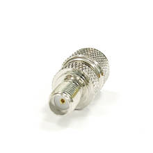 1PC  SMA  Female Jack  To MINI UHF Male Plug  RF Coax Adapter Convertor  Straight  Nickelplated  NEW Wholesale 2024 - buy cheap