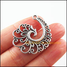 Fashion 6Pcs Tibetan Silver Color Flower Animal Phoenix Charms Pendants 30x33mm 2024 - buy cheap