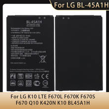 BL-45A1H de batería de repuesto para teléfono LG, capacidad de 2300mAh, para K10, LTE, F670L, F670K, F670S, F670, Q10, K420N, K10, BL45A1H 2024 - compra barato