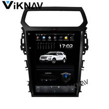 Viknav-reproductor multimedia estilo Tesla para coche, unidad principal de radio A/C, navegación GPS, para Ford Explorer 2013, 2014, 2015, 2016, 2017 2024 - compra barato