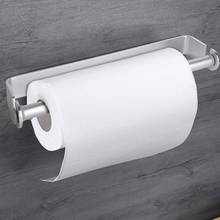 Self Adhesive & Wall Mount Paper Towel Holder & Dispenser,Kitchen Tissue Towel Holder Stand Under Cabinet-Silver 2024 - buy cheap