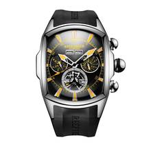 mens fashion wrist watches,men automatic mechanical watch Reef Tiger man sport tourbillon waterproof wristwatch reloj RGA3069 2024 - buy cheap