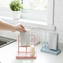 Kitchen Table Rag Rack Dishwashing Water Drain-free Punch Sponge Soap Shelf Multi-function Storage Drain Rack Store Frame 2024 - buy cheap