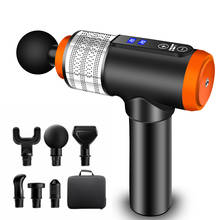 Massage Gun Muscle Massager Electric Fascia Gun For Body Relaxation Fitness Massager With Portable Bag 2024 - buy cheap