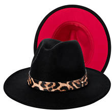 Sombreros de Fedora negros Vintage para hombre y mujer, gorra de Panamá de ala ancha, vestido de estilo británico, sombrero de Jazz informal, moda de primavera y otoño, Tony Wang 2024 - compra barato