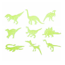 Pegatinas luminosas de dinosaurio que brillan en la oscuridad, pegatinas de pared 3D estéreo, divertidas, D1, 9/8 Uds. 2024 - compra barato