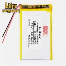 356575 3.7V 2500mah Lithium polymer Battery with Protection Board For MP4 GPS Tablet PC 2024 - buy cheap