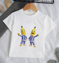 New Summer Childrens Short Sleeve T-shirt Pajama Banana Cartoons T-shirts Boy Kid Boys And Girls Tops Shirts Baby Tshirt Novelty 2024 - buy cheap