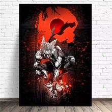Garou Ningen Kaijin Anime Home Decor Canvas Prints Cool Painting Poster Wall Art Modular Picture For Bedside Background No Frame 2024 - buy cheap