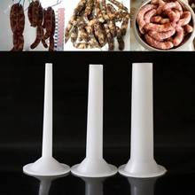 3 Sizes Sausage Making Funnel Filler Stuffer Filling Tubes DIY Meat Maker Manual 2024 - buy cheap