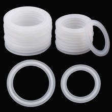 5Pcs New Useful Silicone Seal Gasket Band Ring Washer for Homebrew Dairy Product O/D Sanitary 2 "Tri Clamp Food Dense Rubber 2024 - buy cheap