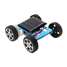 Игрушечный автомобиль «сделай сам» на солнечной батарее, набор робота, миниатюрный научный эксперимент, солнечный привод для детей, развивающие игрушки 2024 - купить недорого