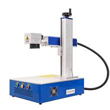 LCSPEAR 50W Raycus fiber laser marking machine 300*300mm laser marking machine marking metal with rotary 2024 - buy cheap