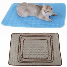 Soft Cool Summer Cooling Mat Blanket Ice Pet Dog Bed Mats For Dogs Cats Sofa Portable Tour Camping Yoga Sleeping Pet Accessories 2024 - buy cheap
