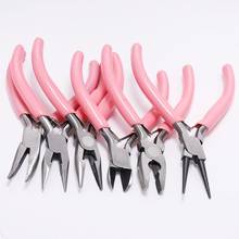 Pink End Cutting Wire Pliers Equipment Multifunctional Hand Tools Jewelry Pliers Fit Beadwork Repair Beading DIY Handmade Making 2024 - buy cheap