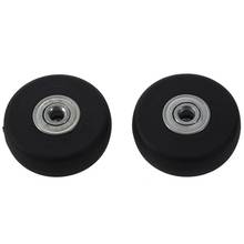 2 Sets of Luggage Suitcase Replacement Wheels Axles Deluxe Repair Tool OD 50mm 2024 - buy cheap