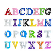 1pc 8mm A-Z Paint Half Rhinestone Slide letters DIY letters DIY Charm fit Pet Collar Wristband Keychains 2024 - buy cheap