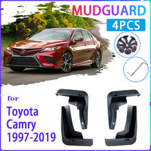 4 шт. Автомобильные Брызговики для Toyota Camry XV20 XV30 XV40 XV50 XV70 1997 ~ 2019 Брызговики для брызговиков крыло Автоаксессуары 2024 - купить недорого