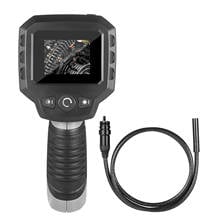 Handheld 2.4" LCD Industrial Endoscope Borescope with 2.4-inch Screen 4 LED Lights Inspection Camera Handheld Display Unit 2024 - buy cheap