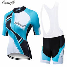 CAWANFLY Summer Cycling Jersey Set Short Sleeve Women Mountain Bike Clothing Breathable Cycling Wear Pro Team Bicycle Clothes 2024 - buy cheap