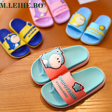 Dinosaur Cute Cartoon Slippers for Boys Girls New Summer Kids Beach Shoes Baby Toddler Soft Indoor Slippers Children Sandals2021 2024 - buy cheap