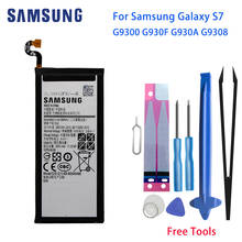 SAMSUNG S7 Phone Battery EB-BG930ABE 3000mAh For Samsung GALAXY S7 G9300 G930F G930A G9308 SM-G9300 Free Tools Original AKKU 2024 - buy cheap