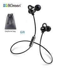 BGreen Sport Bluetooth 5.0 Earphones Running Wireless Headset Waterproof Stereo Sport Earphones Magnet Adsorption Earphone 2024 - buy cheap