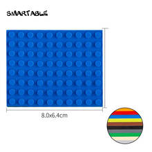 Smartable Plate 8X10 опорная пластина строительный блок MOC часть игрушки для детей образовательные совместимые основные бренды город игрушки 8 шт./лот 2024 - купить недорого
