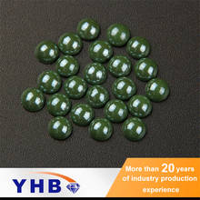 YHB Hotfix Rhinestones Emerald Ceramic Pearl Flat Back For DIY Samba Carnival Costume  Bags, Nail Art, furniture Decorative 2024 - buy cheap