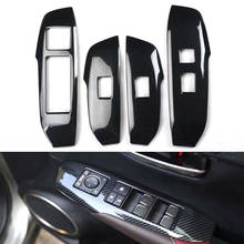 For Lexus NX 2015-2019 Right Hand Drive Car Window Lift Switch Panel Cover Stickers Interior Auto Car Accessories Styling 2024 - buy cheap