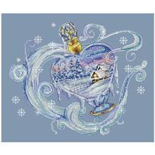 Magic winter patterns Counted Cross Stitch 11CT 14CT  DIY Chinese Cross Stitch Kits Embroidery Needlework Sets 2024 - buy cheap