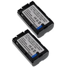 Paquete de batería de iones de litio CGR-D120 D20 D08, para videocámara Panasonic D08R D08S, 2 uds. 2024 - compra barato