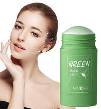 Green Tea Cleansing Clay Stick Mask Acne Cleansing Beauty Skin Eggplant Moisturizing Hydrating Whitening Care Face Mud Mask 40g 2024 - buy cheap