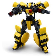 Kids Toy Mecha Warrior Building Blocks Fantasy Robot Action Figure Model Toys For Children Assemble Bricks Anime Soldier Dolls 2024 - buy cheap