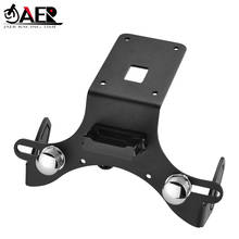 For Kawasaki Z800 2013-2018 Motorcycle License Plate Holder Tail Rear Light Bracket Mount Support Plate LED light 2024 - buy cheap