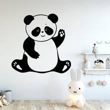 Papel de parede panda clássico para decoração de casa, adesivo criativo para meninos, quarto, decalque 2024 - compre barato