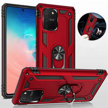 Funda magnética con soporte de anillo para coche, carcasa de silicona a prueba de golpes para Samsung Galay A51, A71, A81, A9, A51, A71, A81, A91, A01, A21 2024 - compra barato