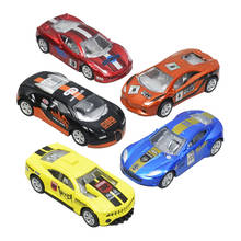 5 peças mini roadster liga dos desenhos animados carro diecast corrida carros modelo conjunto-1:50 escala puxar para trás veículo brinquedo para crianças 2024 - compre barato