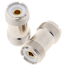 So-239 pl259 fêmea da frequência ultraelevada ao conector fêmea do adaptador do cabo coaxial do rf so239 adaptador coaxial 1pc 2024 - compre barato